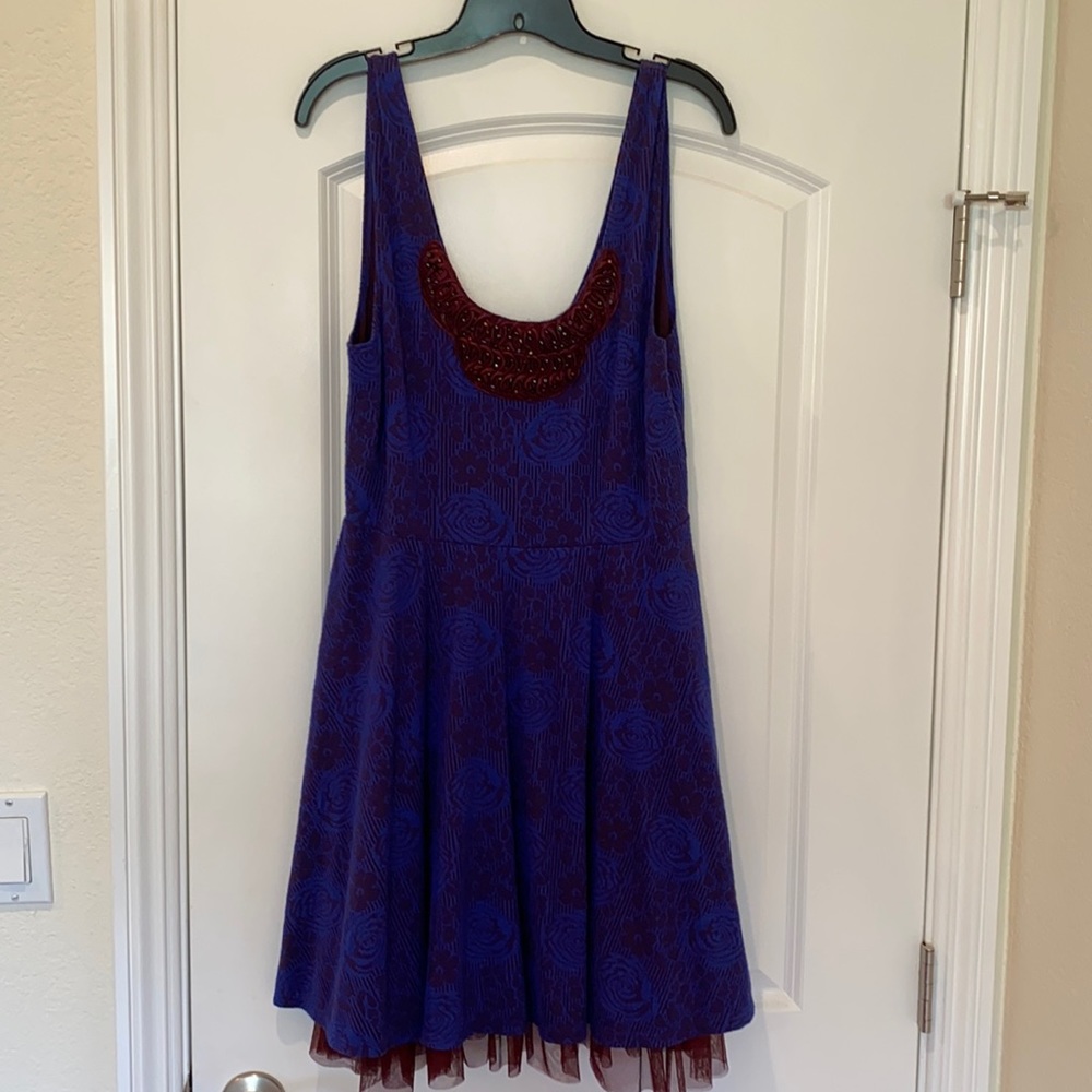 Free People Beaded Dress Large Size